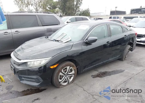 2016 Honda Civic Lx from USA, damaged, VIN 19XFC2F5XGE223390
